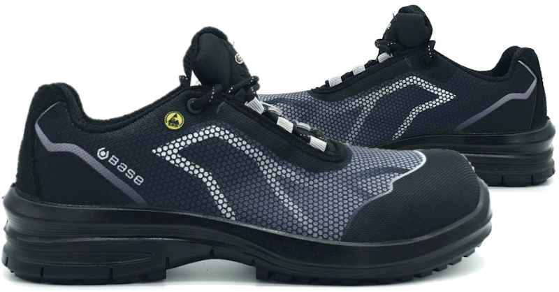 BASE Oren S3 ESD SRC Safety Shoes Water-Resistant Side View